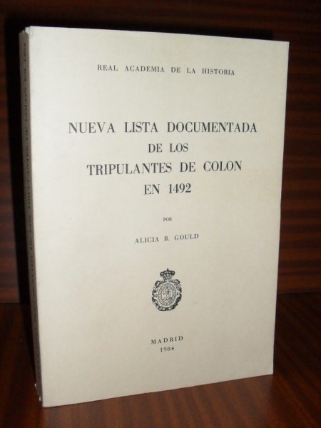 NUEVA LISTA DOCUMENTADA DE LOS TRIPULANTES DE COLÓN EN 1492